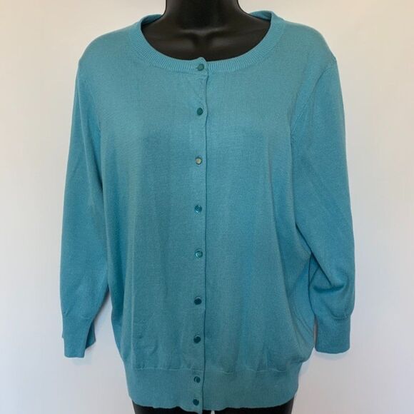 Cyrus Knit Button Cardigan - Picture 1 of 8